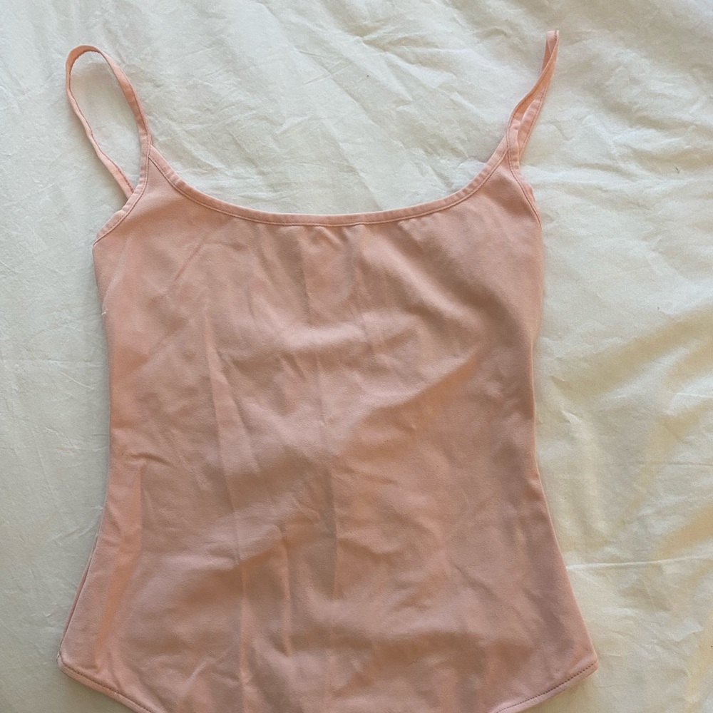 BNWT Free people bodysuit in ballet pink size xs